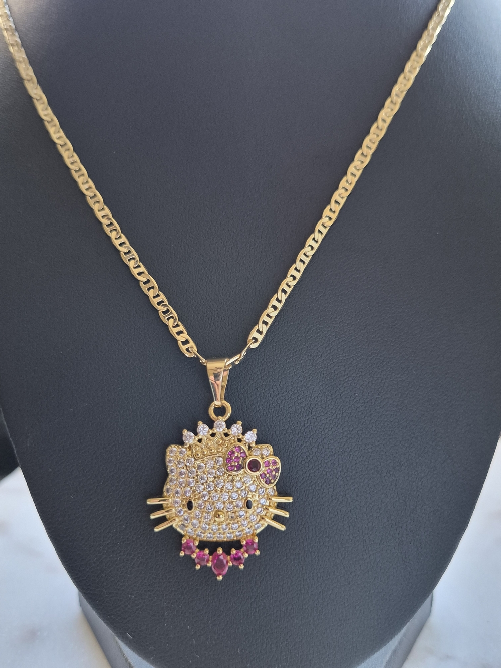 Hello Kitty Gold Plated Necklace